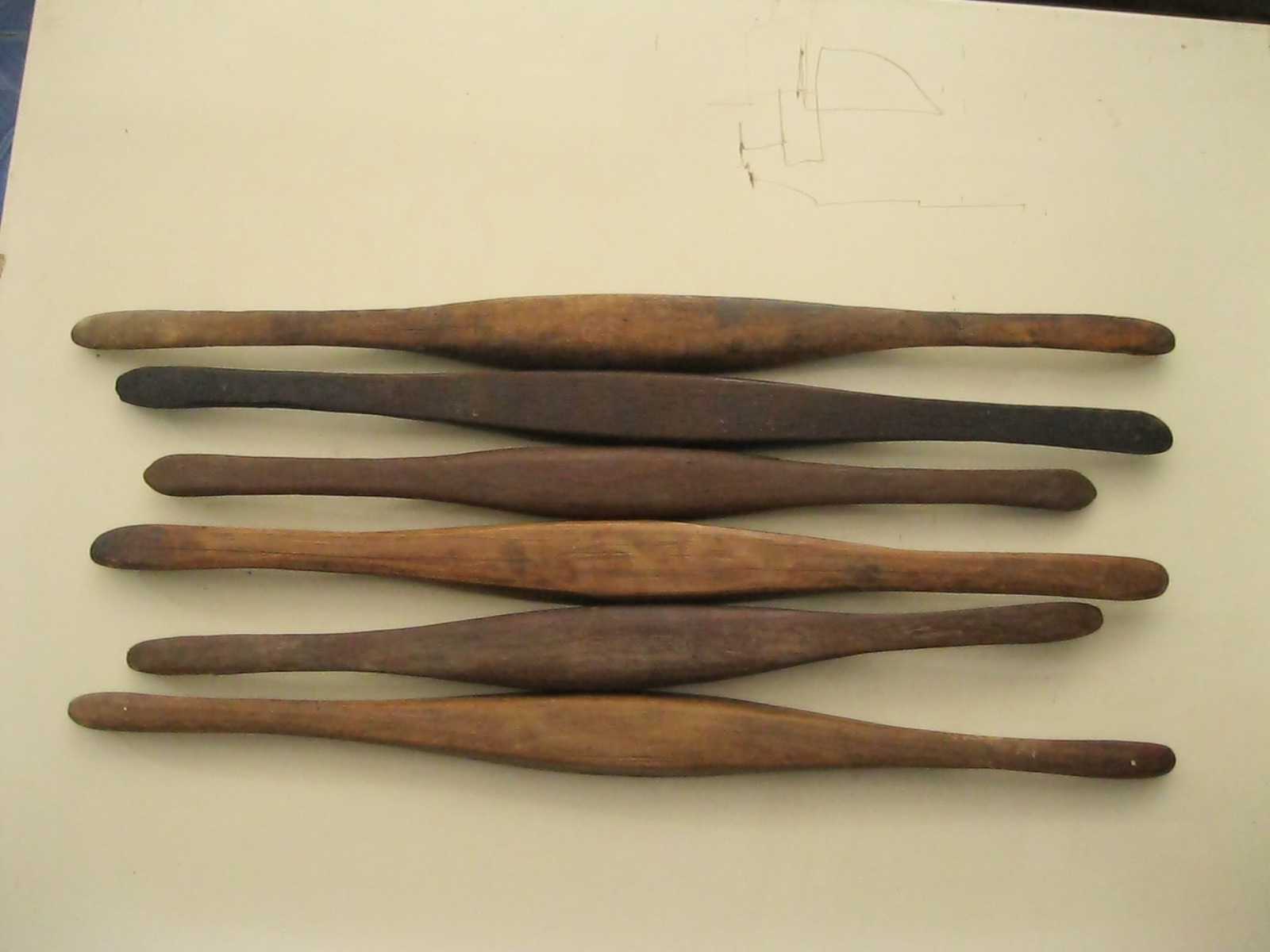 กระสวยทอผ้า โบราณ (4524)