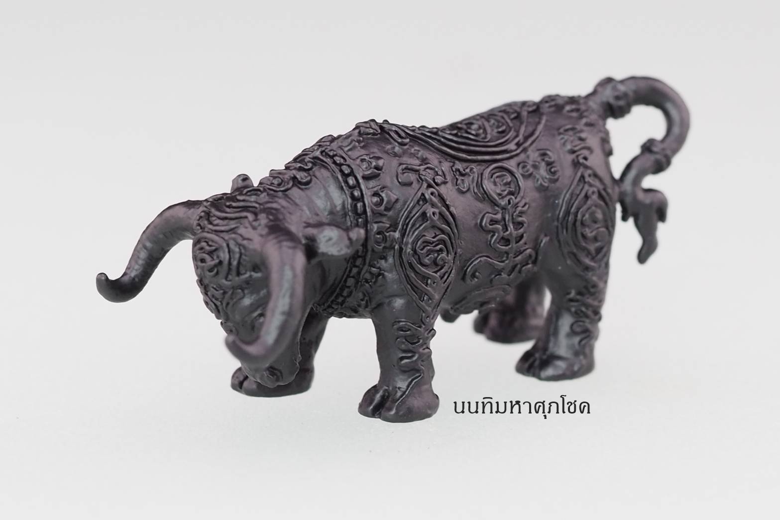 นนทิมหาศุภโชค หลวงพ่อสนั่น สุนันโท เนื้อทองแดงรมดำ วัดกลางราชครูธาราม อ.วิเศษชัยชาญ จ.อ่างทอง