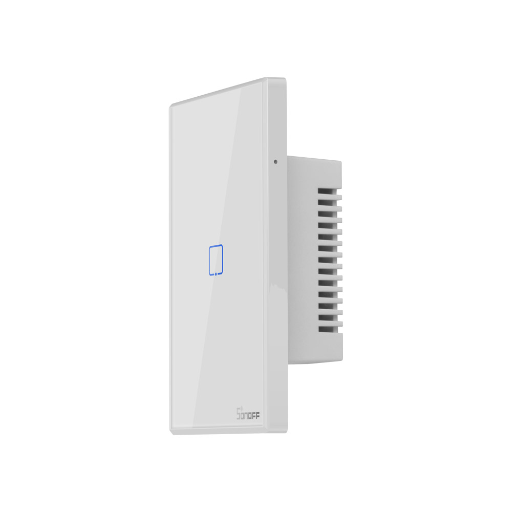 Sonoff T2US 1 Gang (WiFi + RF 433 Mhz) White Touch Switch ( 1 Year Warranty )
