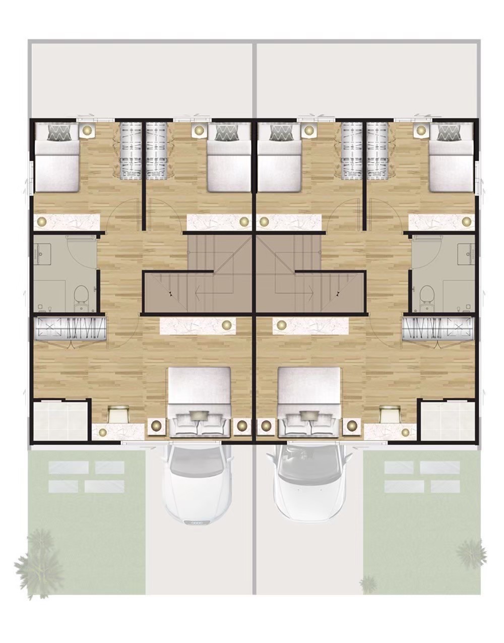 ให้เช่าบ้าน หมู่บ้านเอซเซน ปิ่นเกล้า-ศาลายา (EZZEN) (รหัสทรัพย์ ES25921)