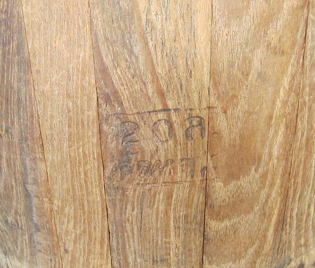 ถังไม้สักตวงข้าว 20ลิตร (4509)