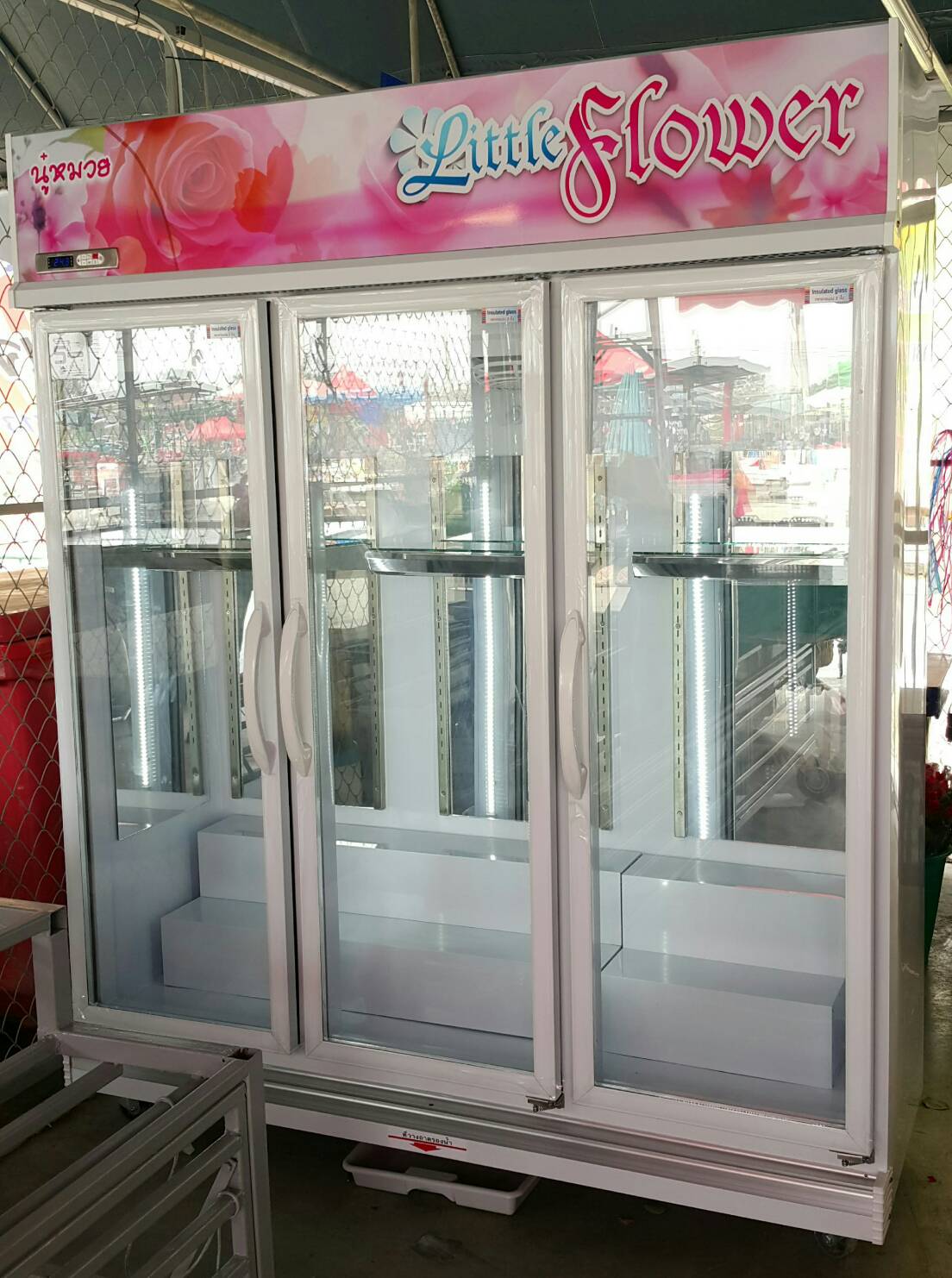 ตู้แช่ดอกไม้ 3 ประตู FM-163 (42.5Q)