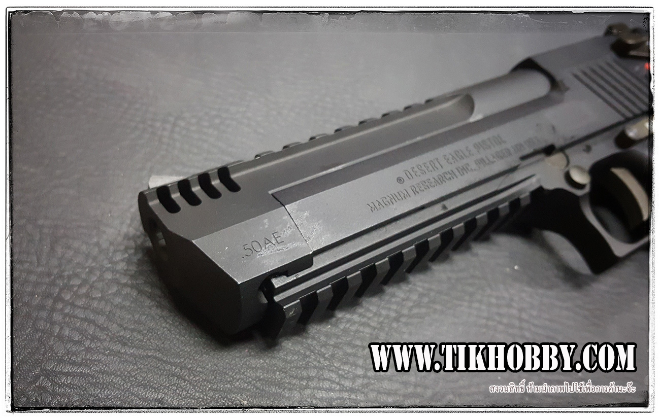 ปืนสั้นระบบแก๊สโบลว์แบล็ค รุ่น Desert Eagle L1 CyberGun สีดำ ระบบแก๊สทั่วไป