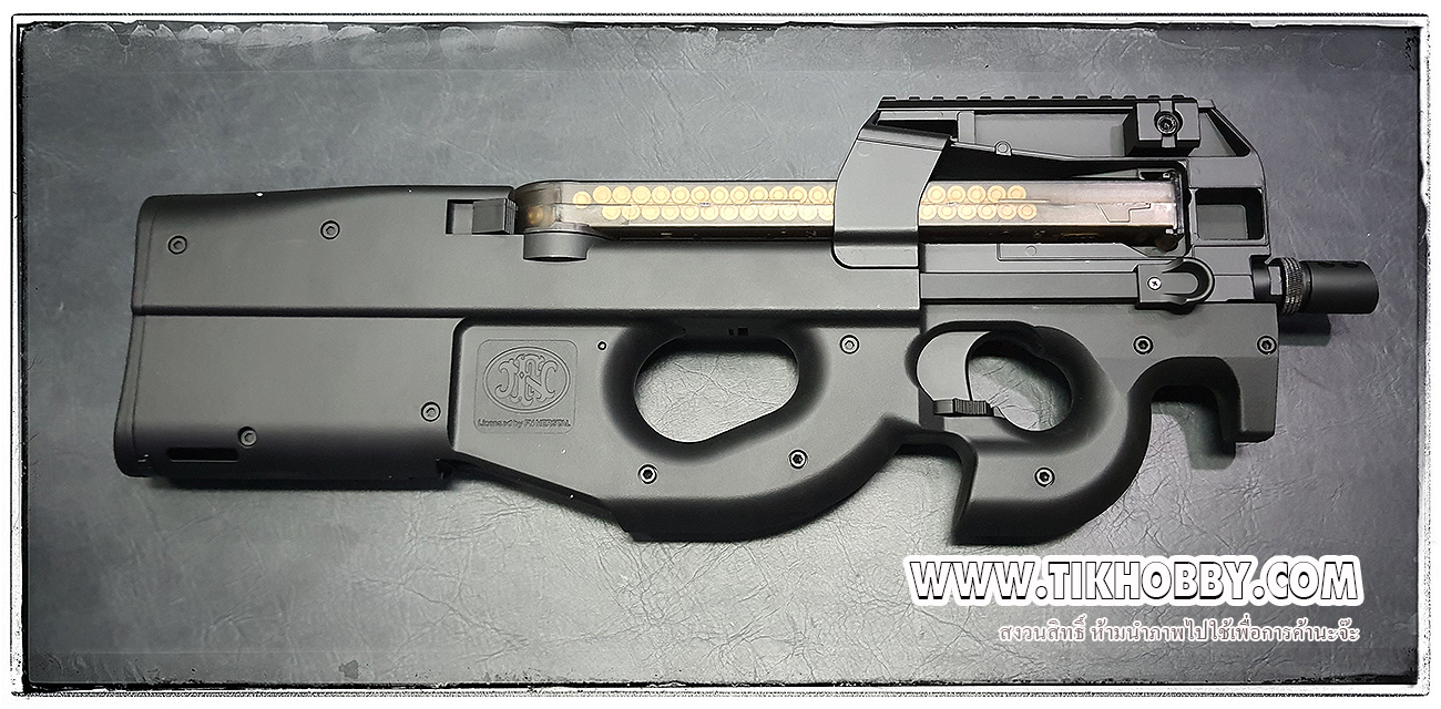 ปืนอัดลมไฟฟ้า P90 Fully licensed จาก Cyma (CM060)