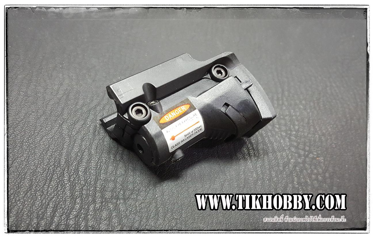 เลเซอร์แดงติดโกร่งไกสำหรับปืน Glock ทุกรุ่น