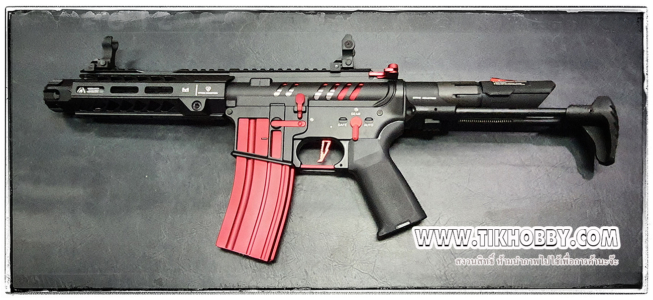 ปืนอัดลม ไฟฟ้า จาก E&C รุ่น 333-2 RED GEN2 Blast Shield