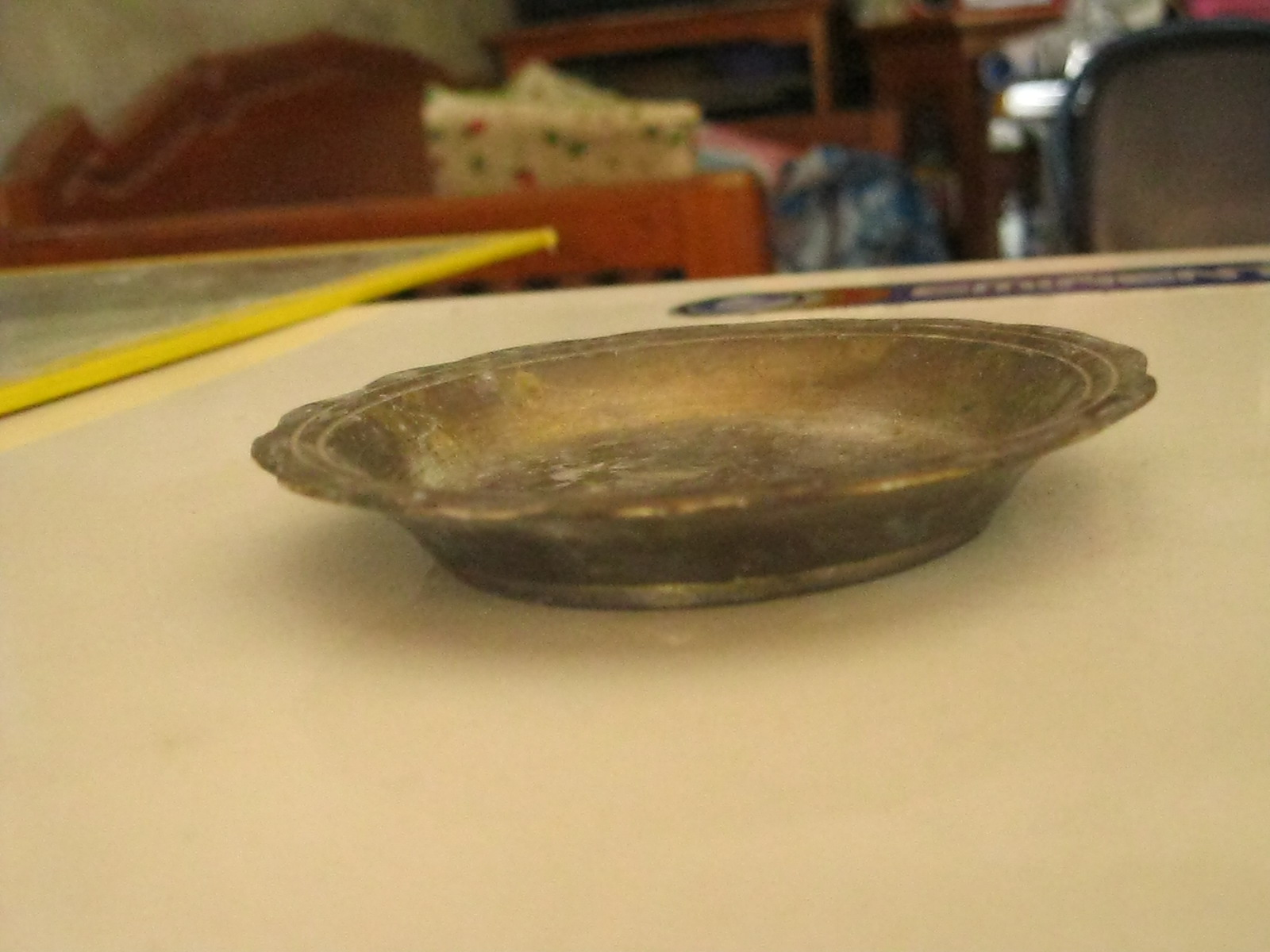 จานรองกระถาง ทองเหลือง (4141)