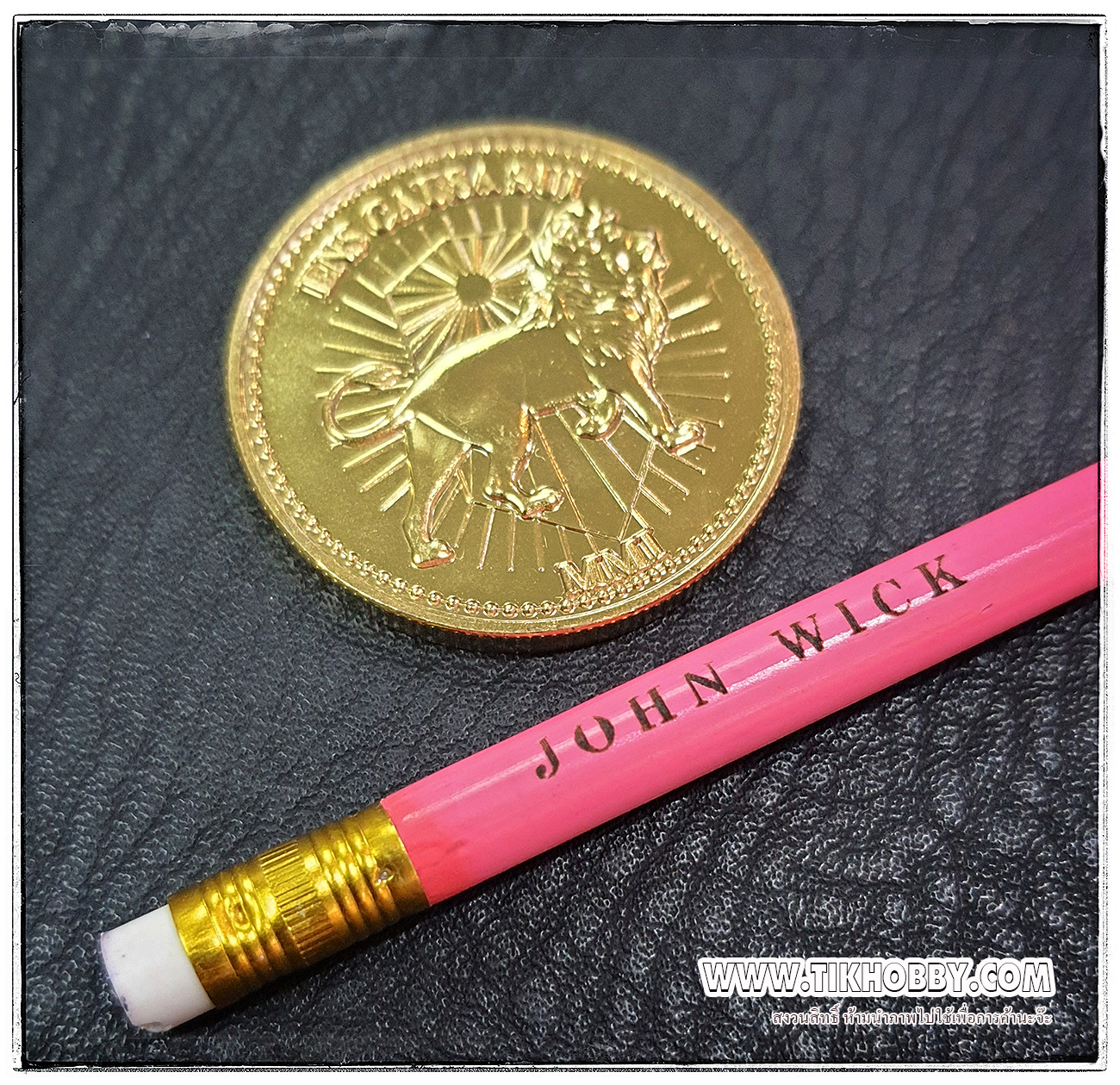 เหรียญทอง ใช้ในการว่าจ้างในภาพยนตร์ Jonh Wick