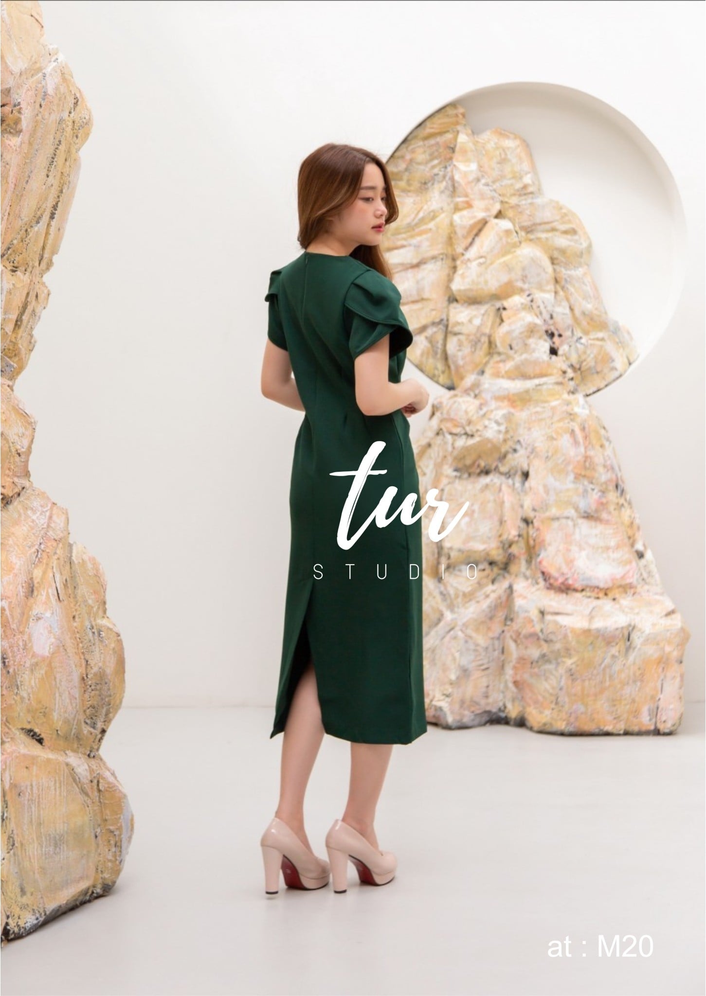ชุดดำ ผ้าสูทผสมเนื้อดีงานเดรสสไตล์ทำงาน S-3xl (ดำ แดง ส้ม เขียว)