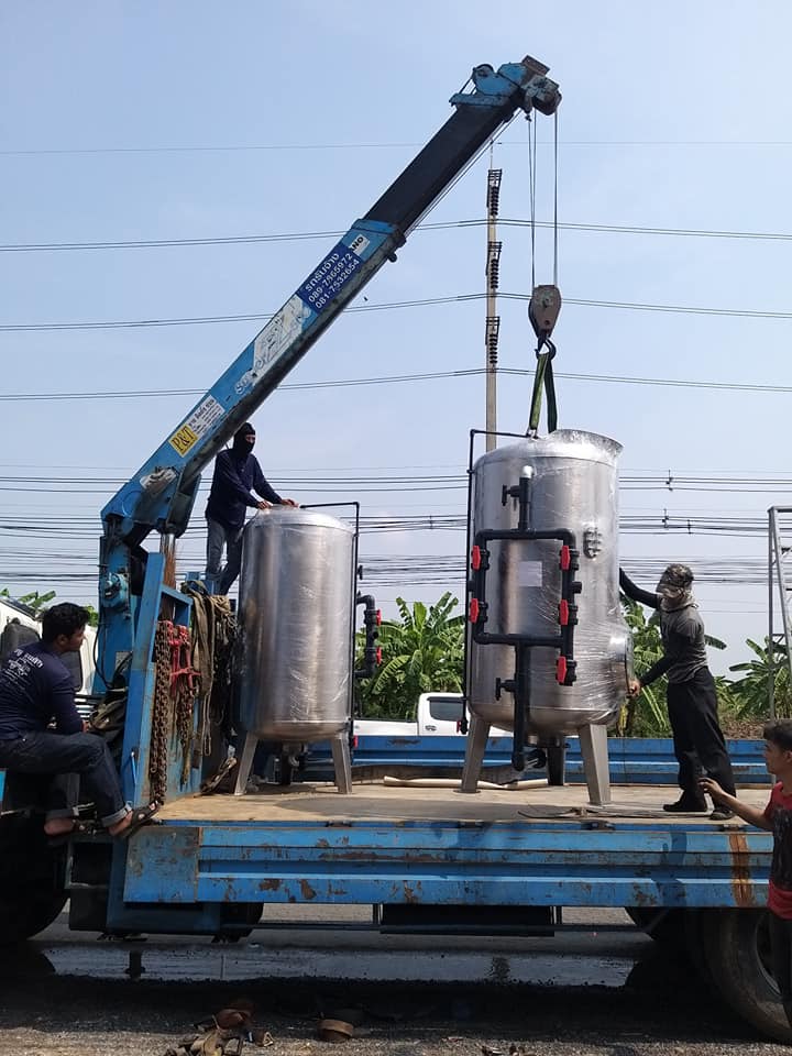 ถังกรองสแตนเลส60นิ้วหนา3มม