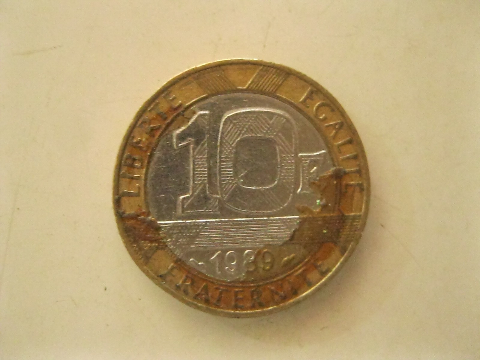 เหรียญต่างประเทศ เหรียญสะสม 2สี ปี1989 (3428)