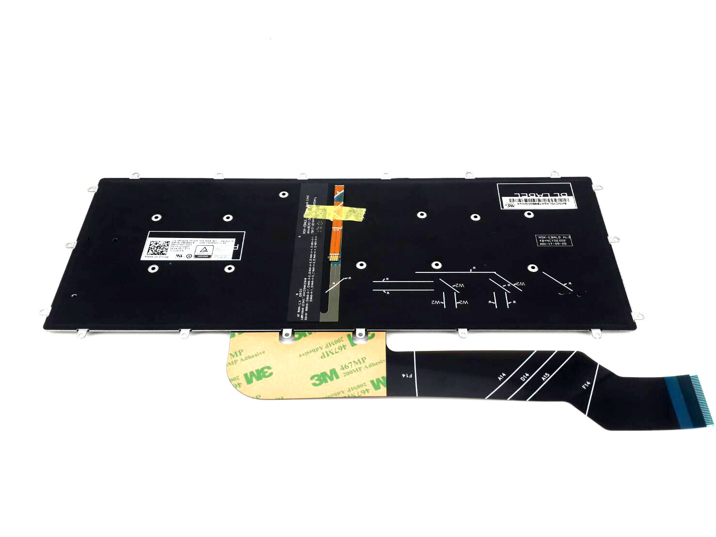 คีย์บอร์ด Dell Vostro 5471 ไทย อังกฤษ แป้นพิมพ์โน๊ตบุ๊ค Dell 5471 Keyboard Dell Vostro 5471 อะไหล่ ใหม่ แท้ ประกันศูนย์ Dell Thailand ราคา พิเศษ