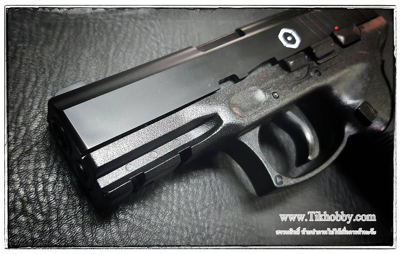 ปืนอัดลมแบบชักยิงทีล่ะนัด 24/7 สีดำ KWC/Cyber Gun Full Plastic งานใต้หวัน (งานสวย)