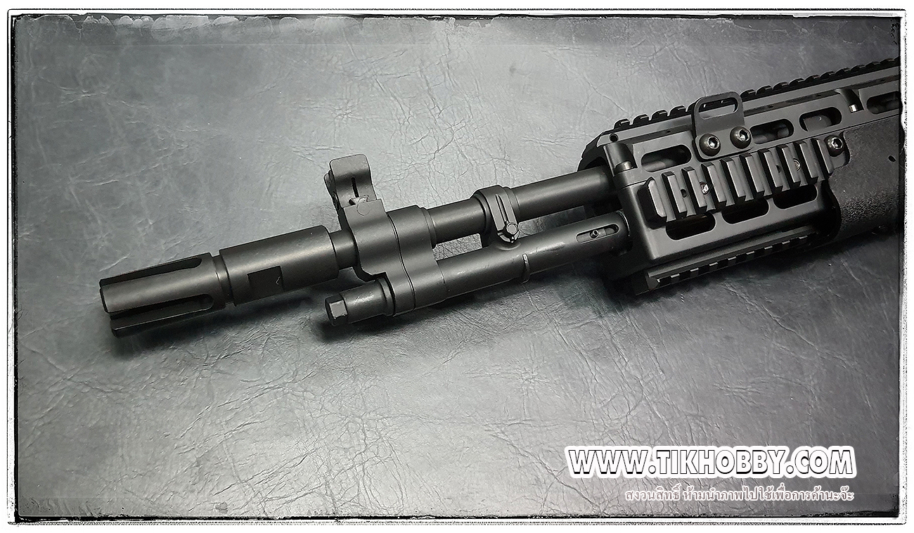 ปืนอัดลมไฟฟ้า M14EBR Scout หน้าสั้น จาก Jg (จินกง) (jg1403)