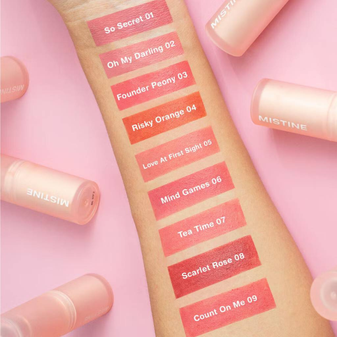 Mistine Pretty Me Semi Matte Mini Lipstick 1.4 g.