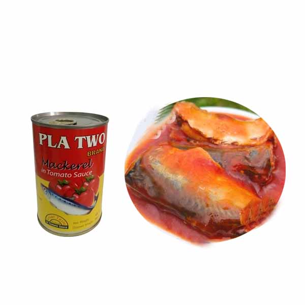Caned fish mackerel size 425 g - Pla two