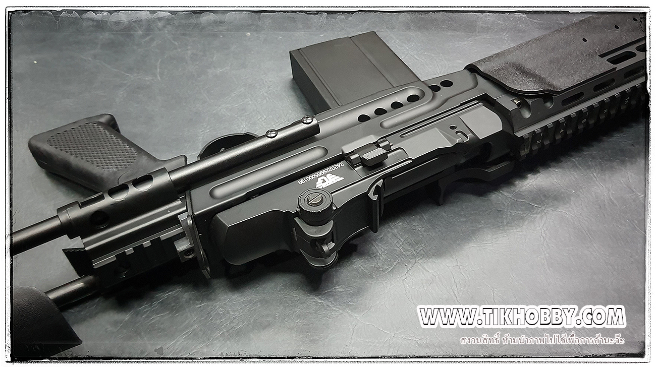 ปืนอัดลมไฟฟ้า M14EBR Scout หน้าสั้น จาก Jg (จินกง) (jg1403)