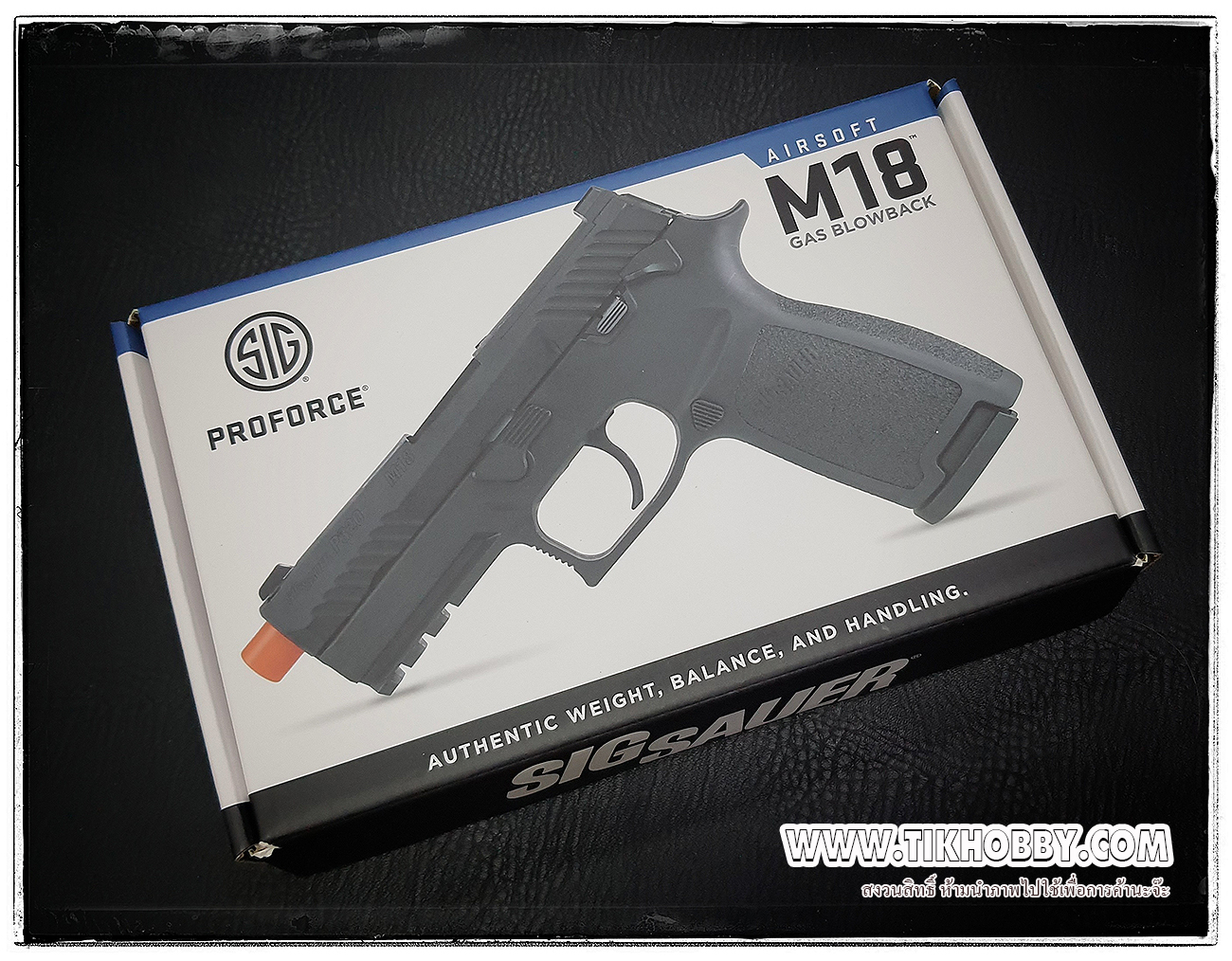 ปืน SIG Sauer P320 Air Proforce M18 สีดำ ลายลิขสิทธิ์แท้
