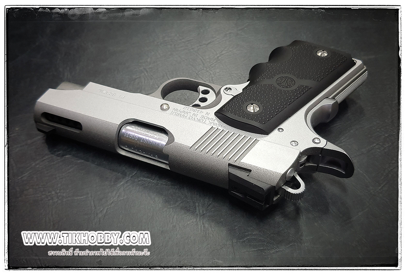 V10 ULTRA Compact Silver จากญี่ปุ่นแท้ Tokyo Marui ระบบเซมิ สไลด์พลาสติก