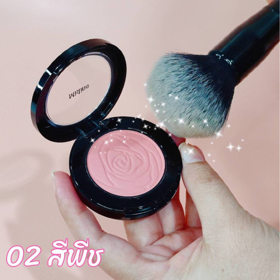 Mistine Pure Rose Blush On 3.6 g.
