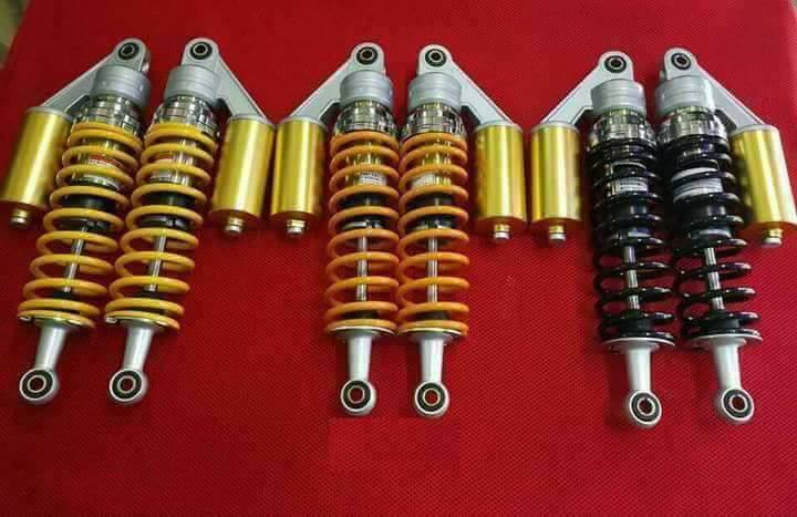โช้คOhlins กระป๋องยาว งานเหมือน กระบอกดำ สปริงดำ