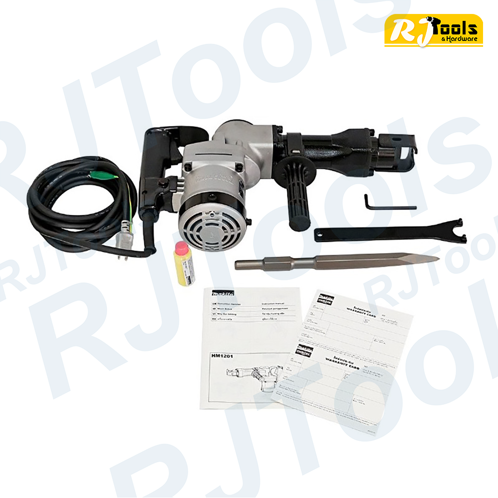 เครื่องสกัดคอนกรีต 21 mm. (13/16”) Makita รุ่น HM1201