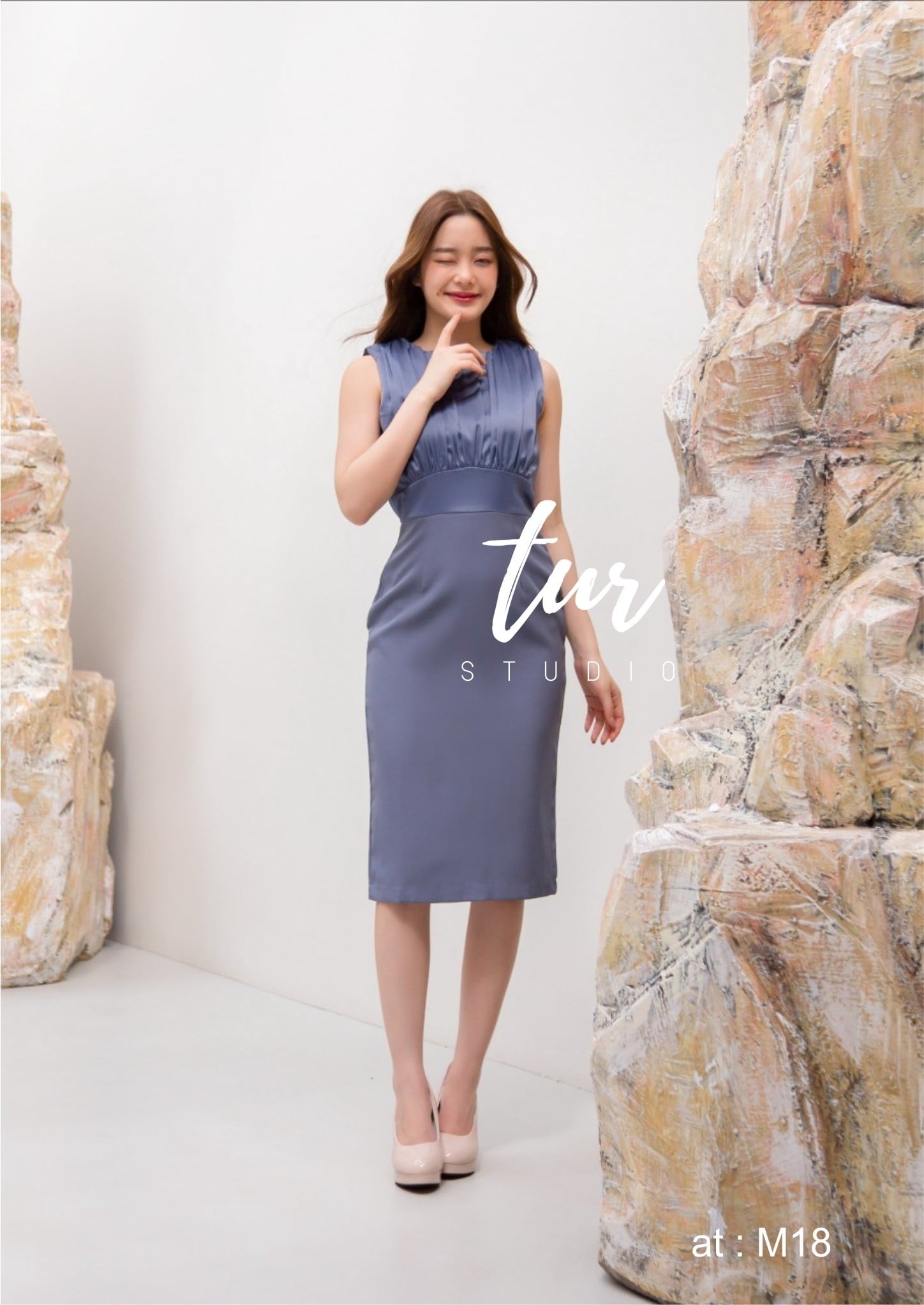 เดรสสีดำ เดรสดำทรงสอบสวย M-2Xl (ดำ แดง เขียว ฟ้า)