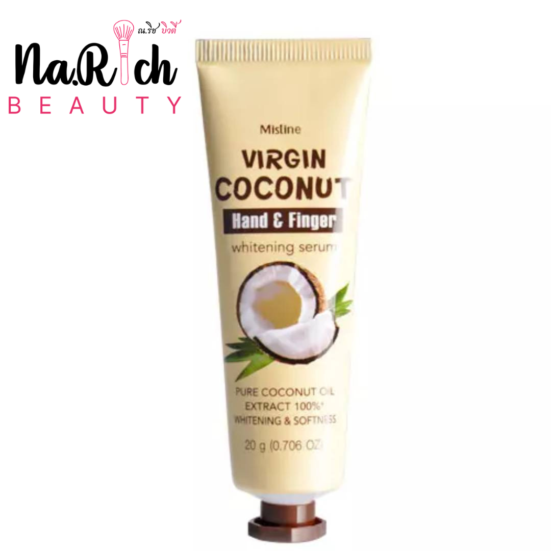 Mistine Virgin Coconut Hand & Finger Whitening Serum 20g.