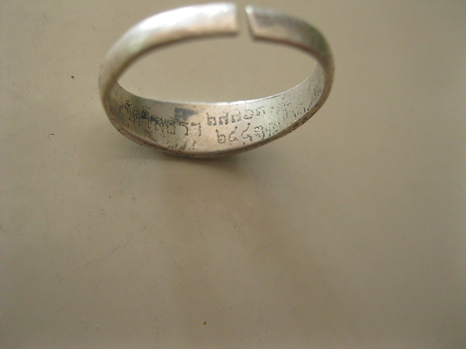 แหวนเงิน พระพุทธโสธร วัดโสธรฯ (รหัส1920)