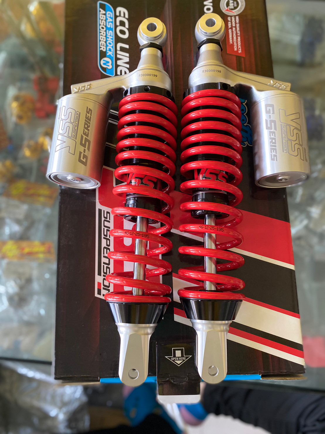 ของดี ราคาพิเศษ🏍 โช๊คYSS แท้ PCX160 ตรงรุ่น ! G-Plus 335 (โหลดเตี้ยลงกว่าเดิม ทรงสวย) สำหรับดิสหลัง ABS โดยเฉพาะ โช๊คyss pcx160 ของแท้