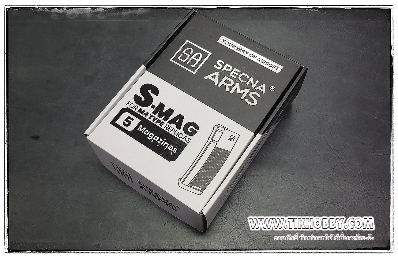 แม๊กสำหรับปืนยาวแบบปั่น 380 นัด M4 S-Mag Spacna Arm