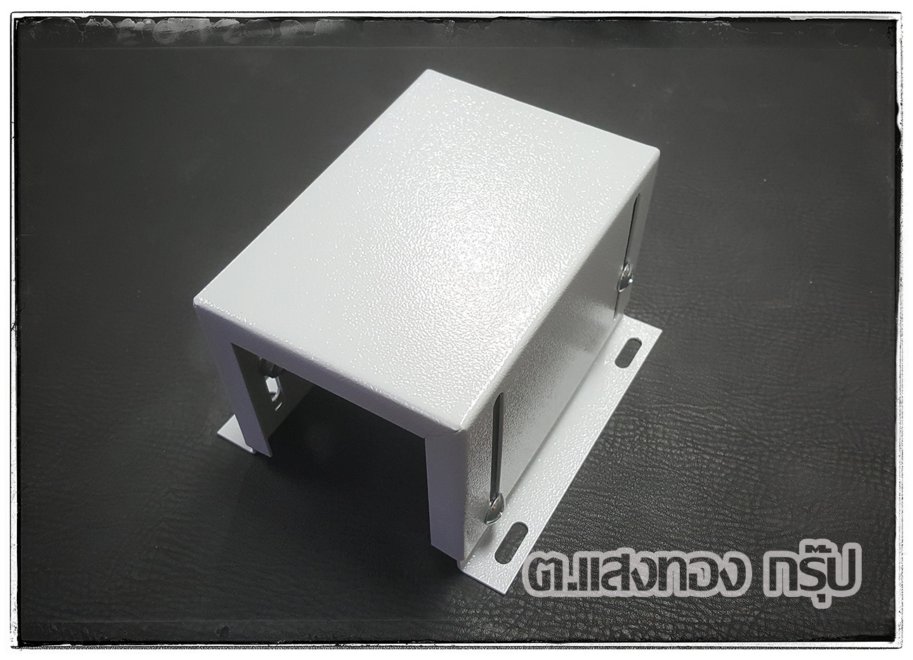 ขารองเบรคเกอร์ แบบปรับระดับได้ สีเทาอ่อนย่น สำหรับ XT3N วางเดี่ยว