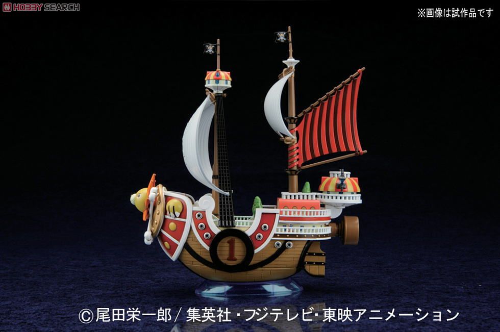 เรือ Thousand Sunny เรือของลูฟี่ จากการ์ตูน One Piece ของแท้ BANDAI แมวทอง