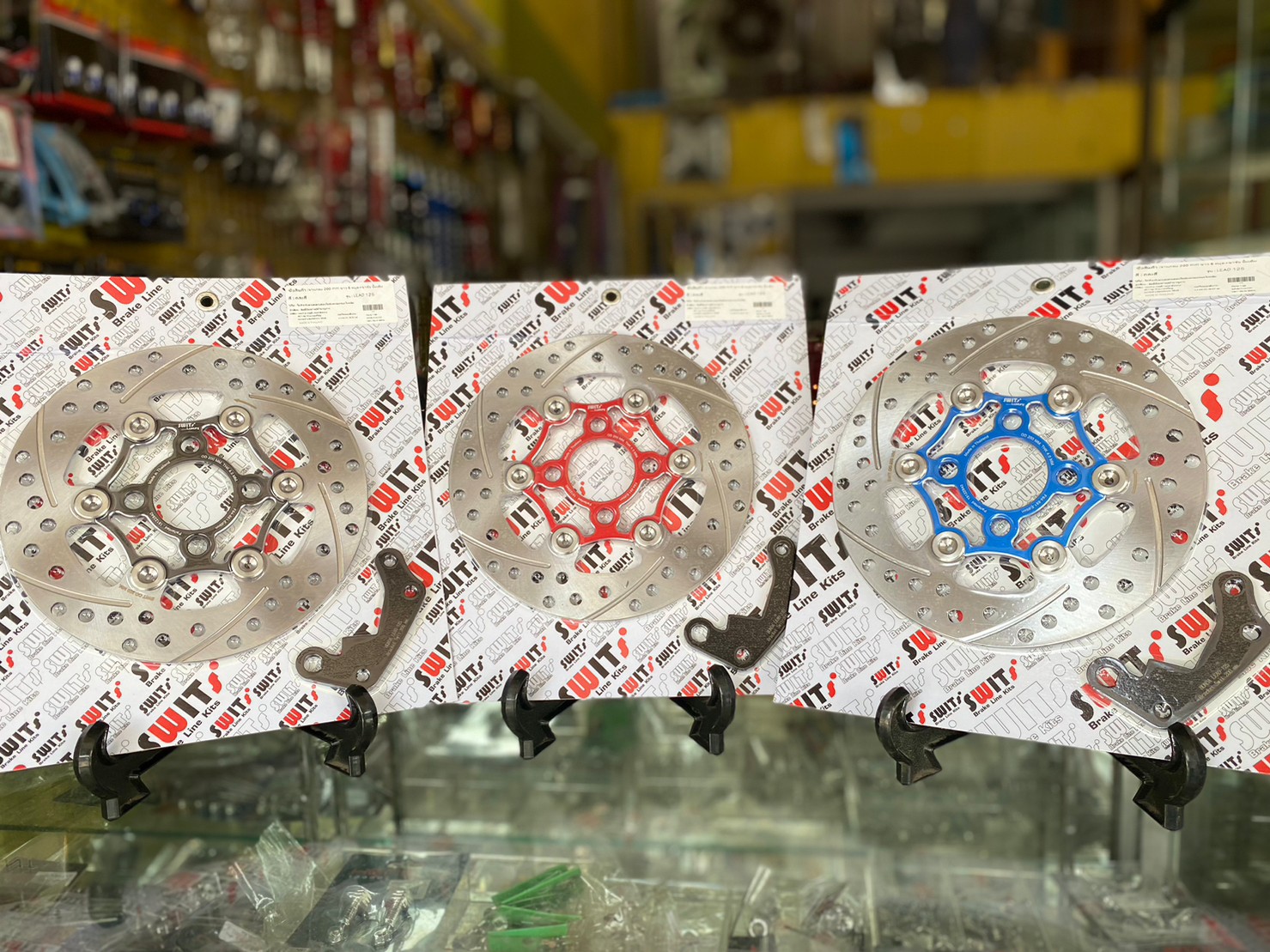 🔥Hot Sale 🔥 จานเบรค Swit 🇹🇭 งานแท้ หมุดเลส Lead125 200มิล งานตรงรุ่น จานดิสเบรคหรีด125 ของแต่งLead125 หรีด125