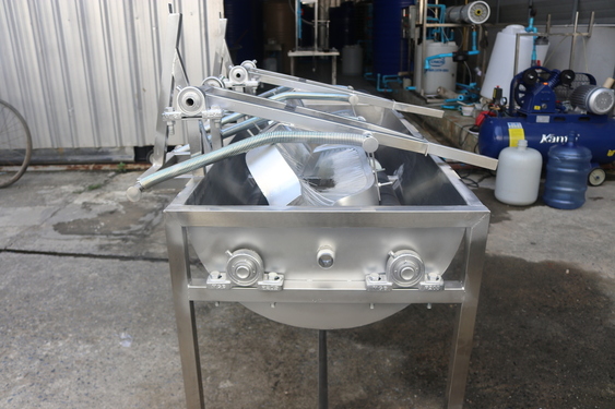 เครื่องล้างถังภายนอก2หัว