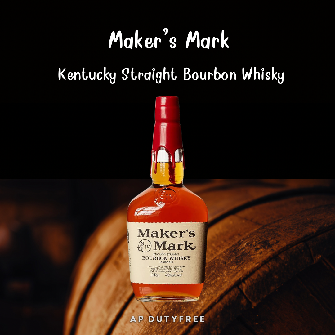 Maker’s Mark Kentucky Straight Bourbon Whisky 1 L