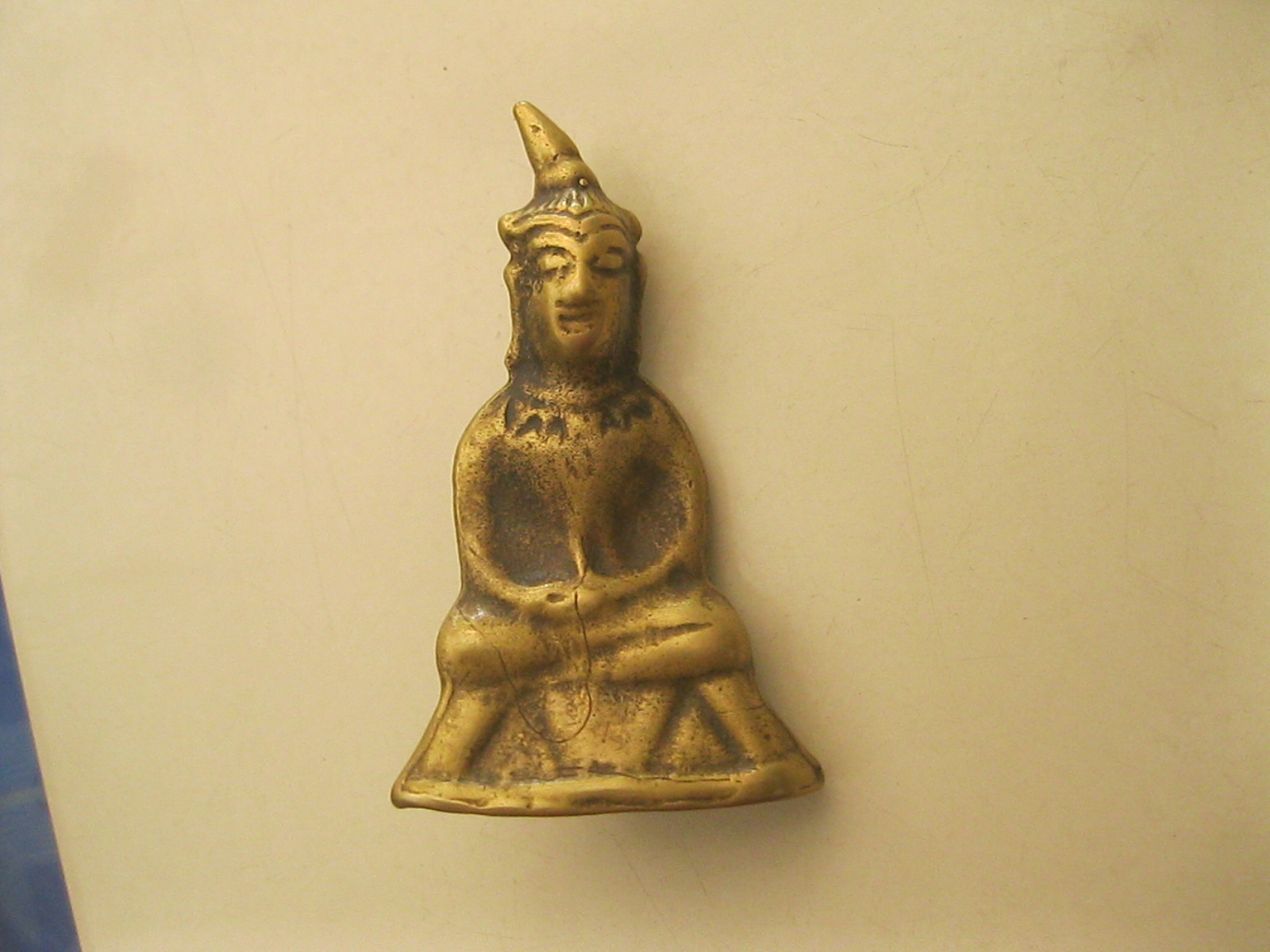 พระงั่งเกศคต เนื้อทองดอกบวบ (รหัส2103)