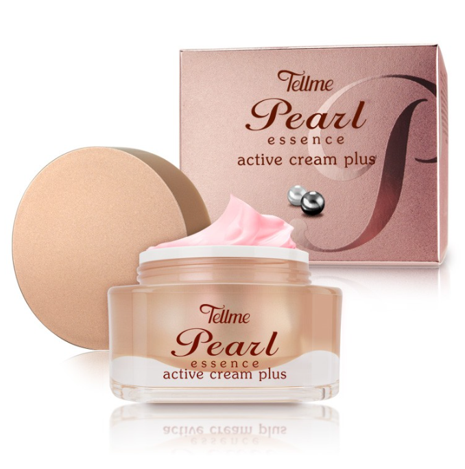 เท็ลมี เพิร์ล เอสเช้นซ์ แอคทีฟ ครีม พลัส TELLME PEARL ESSENCE ACTIVE CREAM PLUS 52 กรัม