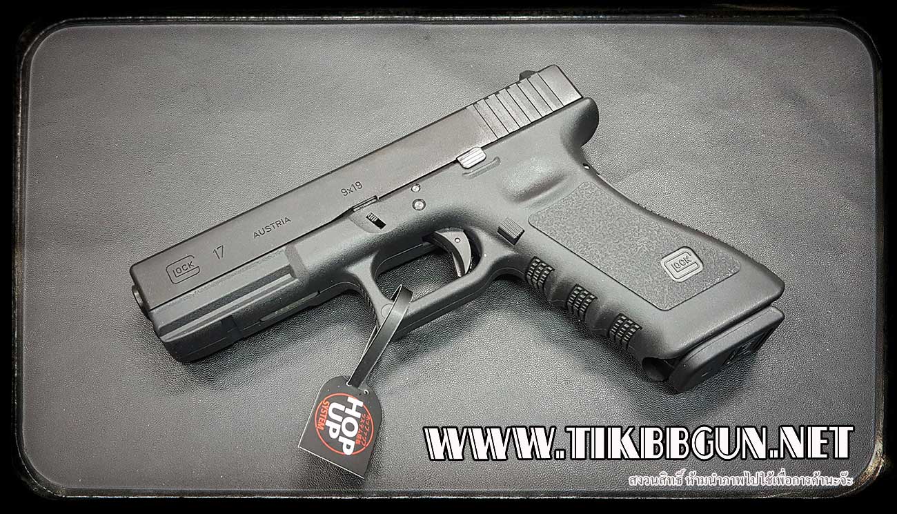 ปืนอัดลม(ปืนระบบแก๊ส) รุ่น Glock 17 ของ SAA (VFC)สไลด์เหล็ก มาร์คกิ้งครบ