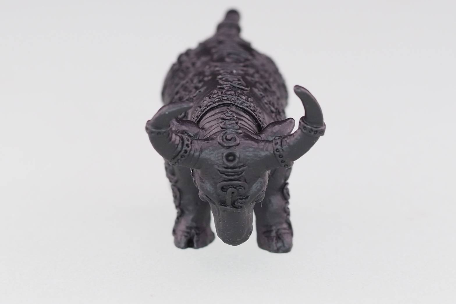 มหิงสาโภคทรัพย์ เนื้อทองแดงรมดำ หลวงพ่อสนั่น สุนันโท วัดกลางราชครูธาราม อ.วิเศษชัยชาญ จ.อ่างทอง