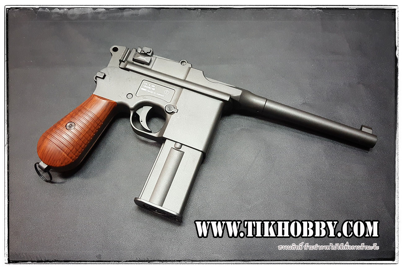 ปืนระบบแก๊สโบลว์แบ๊ค รุ่นM712 สไลด์ดำระบบCo2 KWC