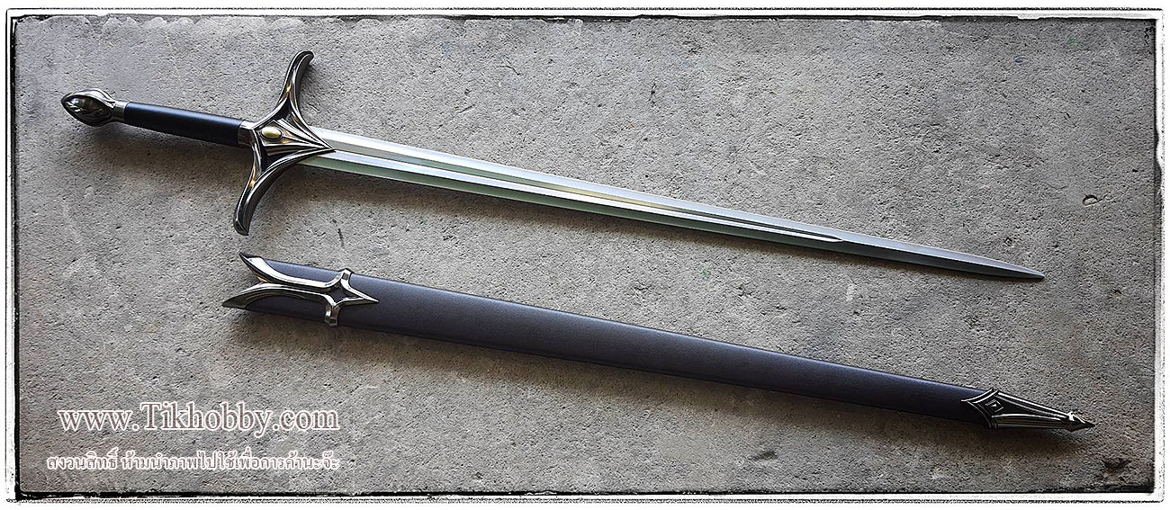 ดาบของGaladriel Sword The Lord of the Rings The Rings of Power ไม่คม