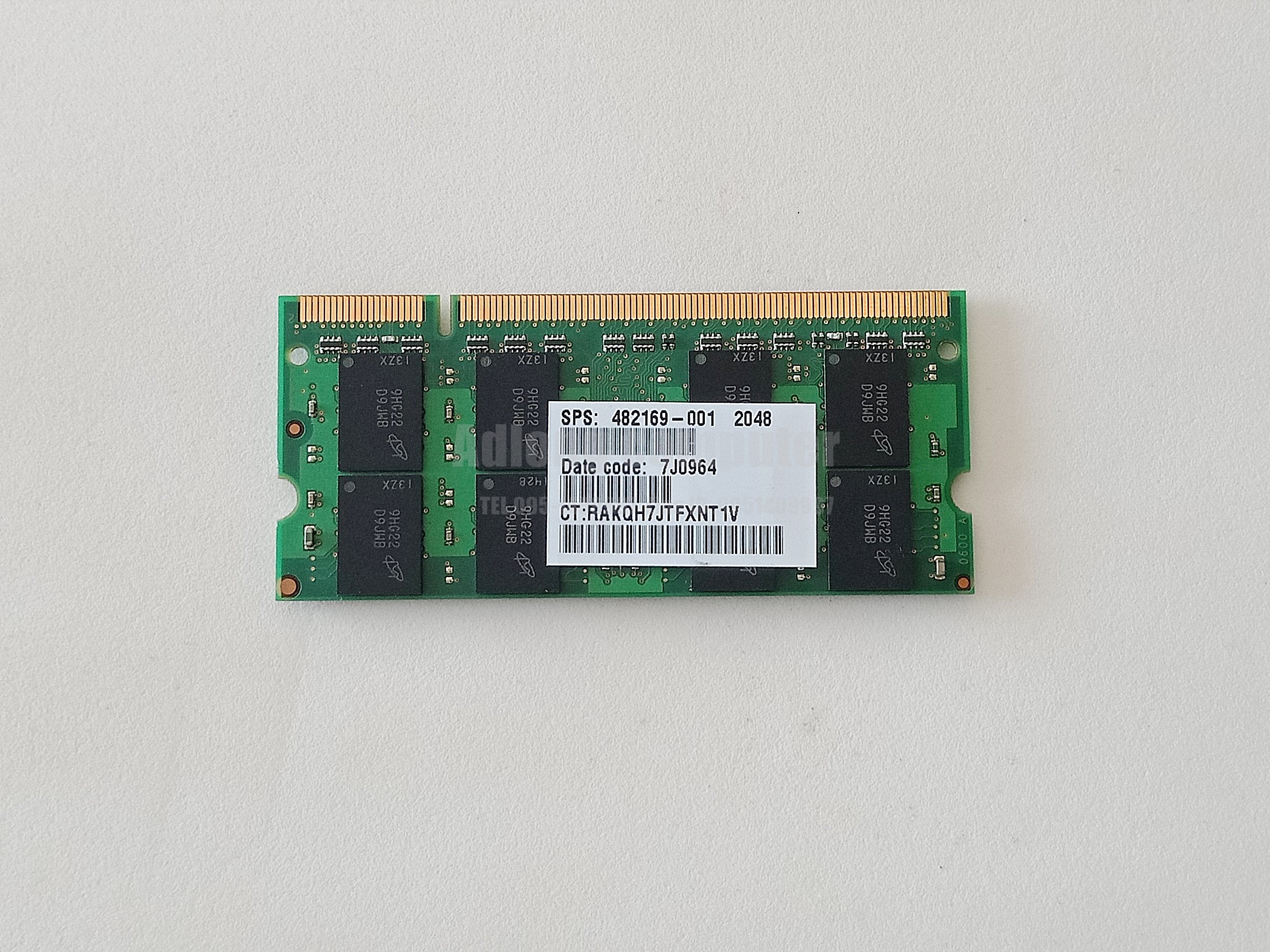 แรมโน๊ตบุ๊ค DDR2/2GB บัส 800