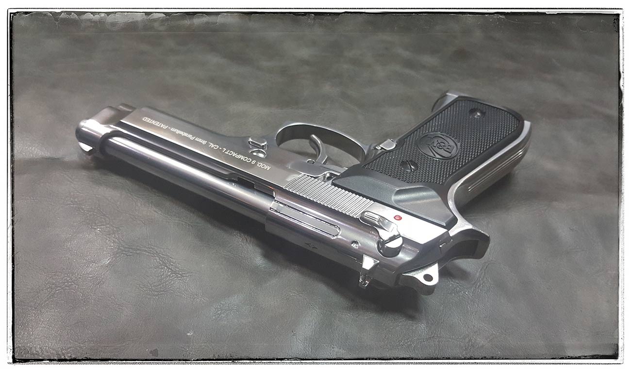 ปืนสั้นระบบแก๊สโบลว์แบล็ค รุ่นM92Silver ระบบแก๊ส จากPasaiDon