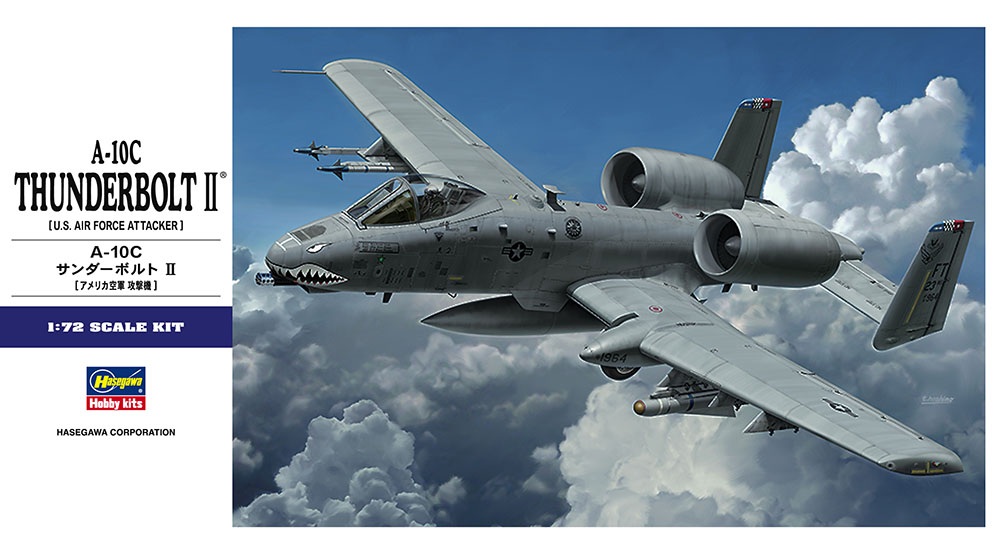 โมเดล A-10C Thunderbolt II by Hasegawa 1/72