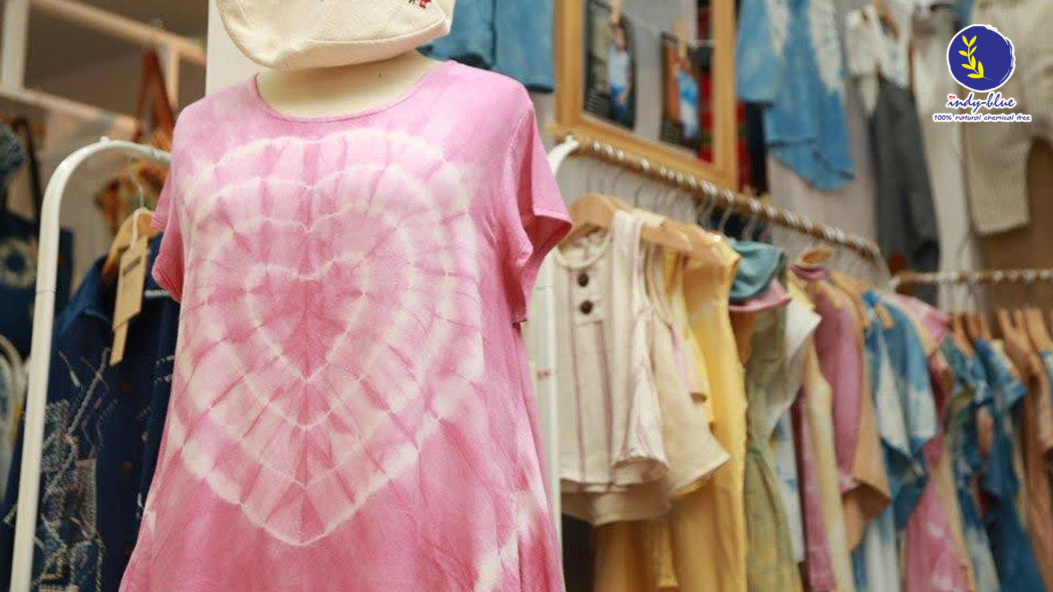 indy blue เสื้อผ้ามัดย้อมสีธรรมชาติ