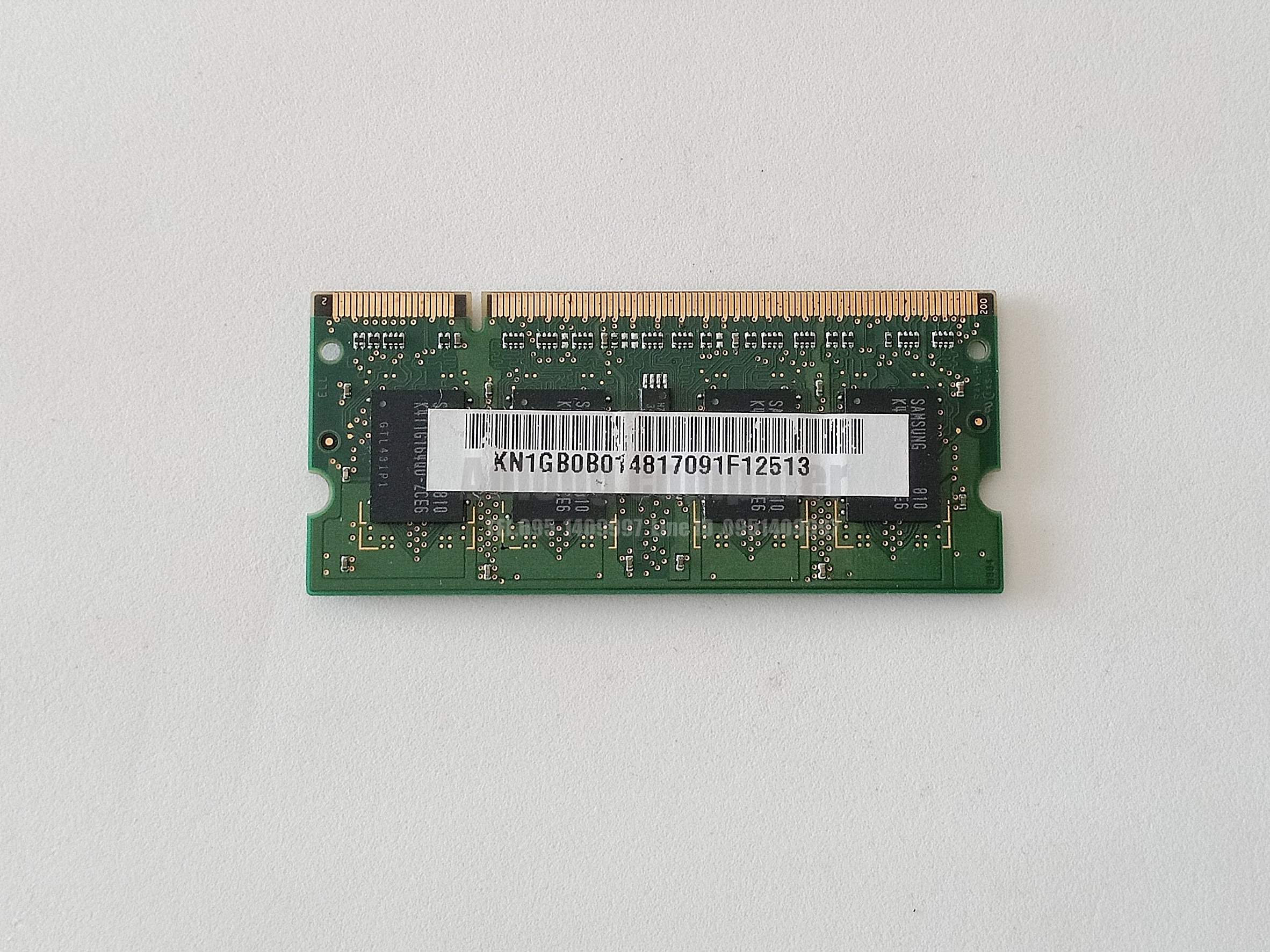 แรมโน๊ตบุ๊ค DDR2 / 1GB บัส 667 SAMSUNG