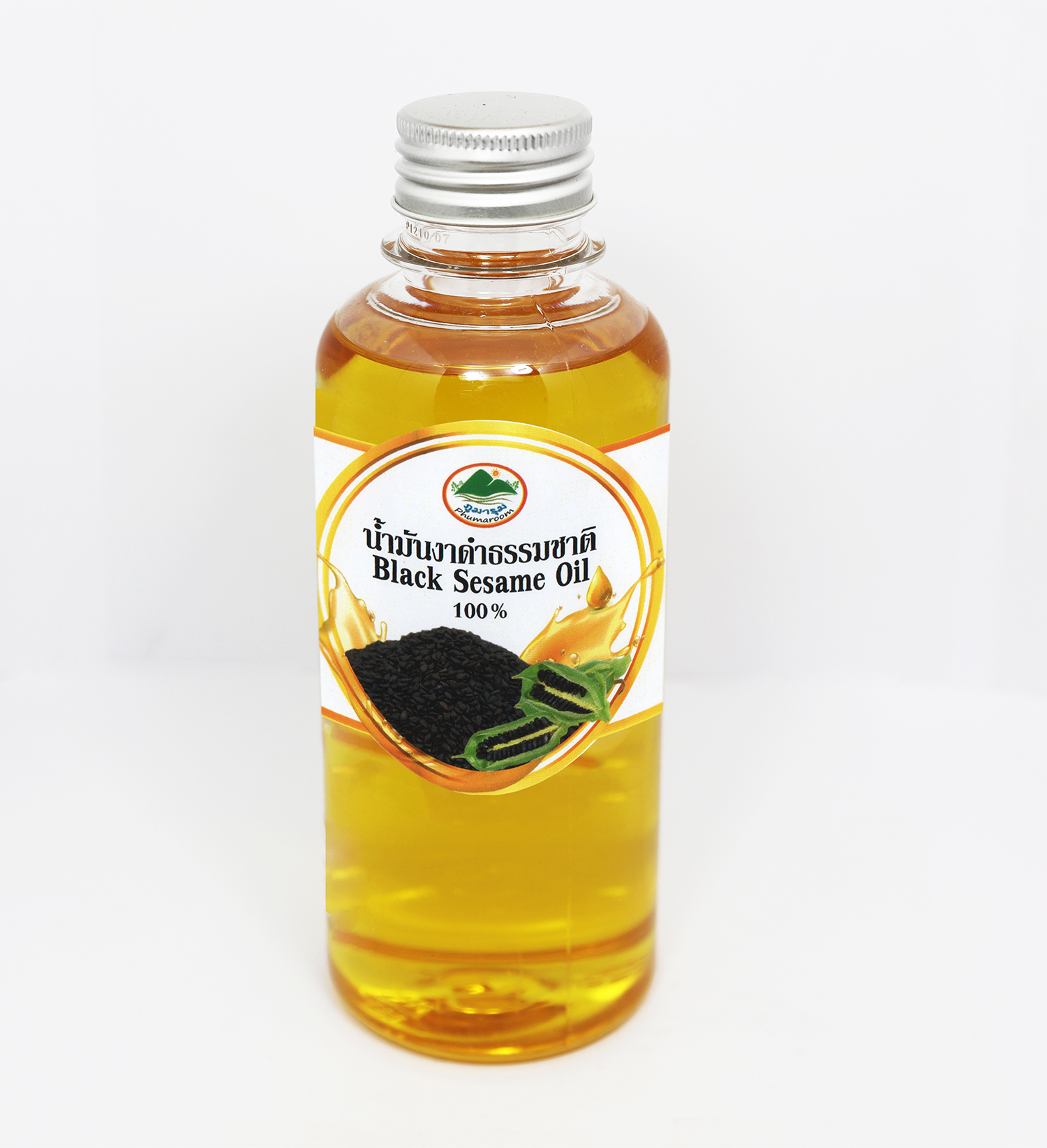น้ำมันงาดำสกัดเย็น100% ขนาด 250ml