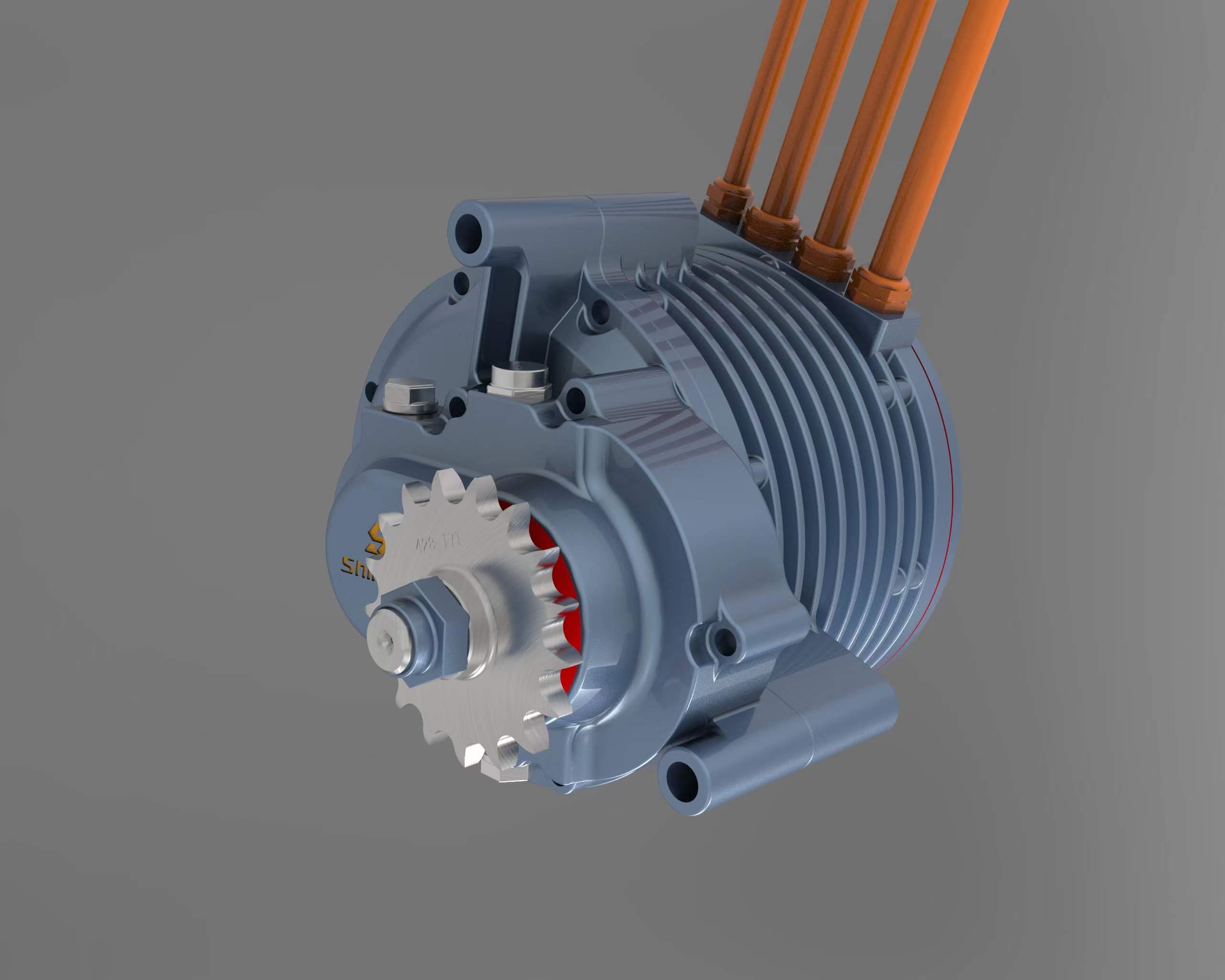 Tingtong MG138D 10kw rate motor + Reduction Gear Super SOCO upgrade motor