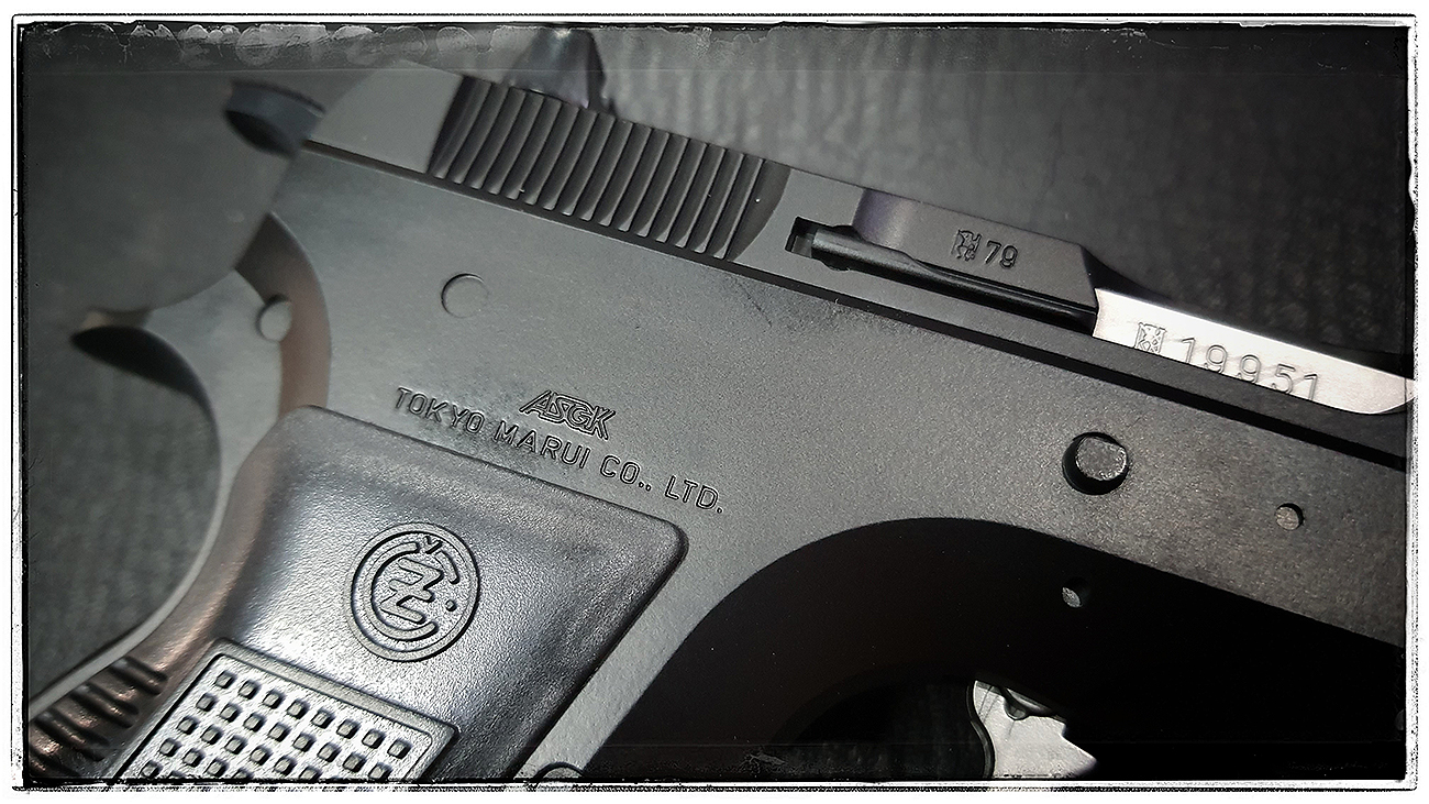 ปืนอัดลมแบบชักยิงทีล่ะนัด CZ75 First Model จากญี่ปุ่น Tokyo Marui